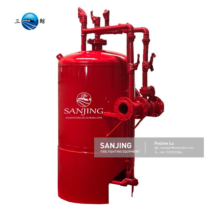 Ansul Foam Bladder Tank Installation