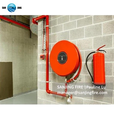 Fixed Fire Hose Reel 25mm*25m Fire Fighting Hose Reel POK Type