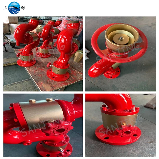 Ductile Iron Fixed Fire Water Monitor