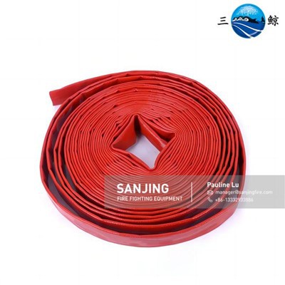 Synthetic Rubber Fire Water Hose Layflat Hose
